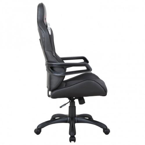 Кресло компьютерное Brabix Nitro GM-001 ткань/экокожа, черное 531817 фото 8
